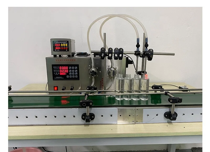 Four-Channel Electric Digital Control Pump Quantitative Weight Liquid Filling Machine For Perfume Water Juice