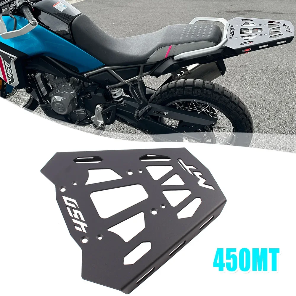 For CFMOTO 450MT Motorcycle Rear Rack Luggage Bracket Carrier Storage Box Holder Tail Cargo Shelf