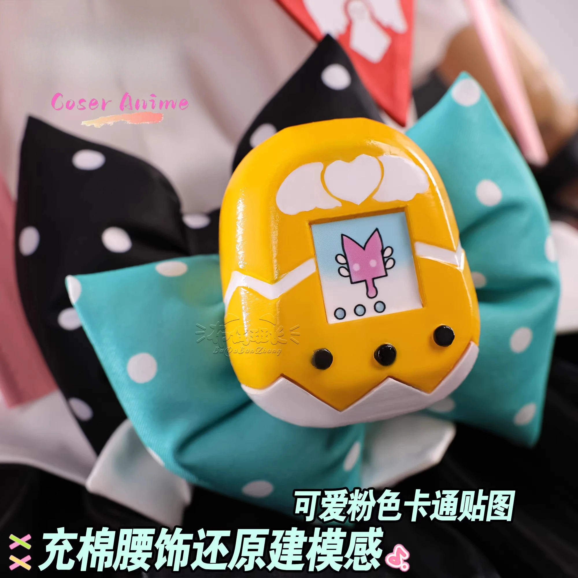 Zenless Zone Zero Virtual Idol Chika Remi Delusional Angel Cosplay Costume Uniform Halloween Party Props for Men and Women view 5