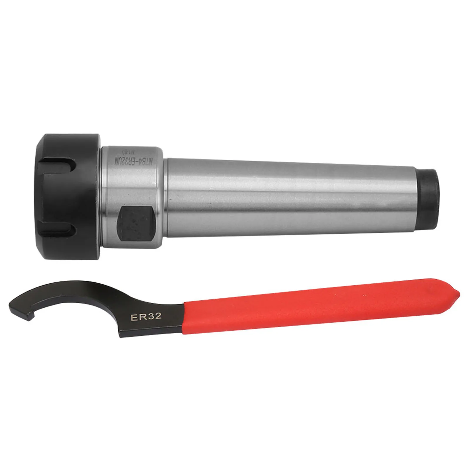 

Carbon Steel MT4 ER32 M16 Collet Chuck Tooling Holder CNC Milling Lathe Tool with Wrench Collet Chuck Holder Collet Chuck Holder