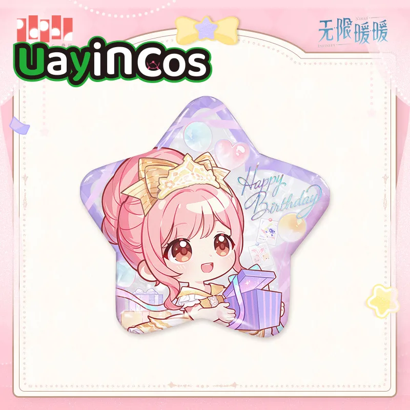 

Original Shining Nikki Badge Paintings Album Acrylic Stuffed Plushie Doll Keychain Birthday Chain Anime Game Toy kids Gifts Cos