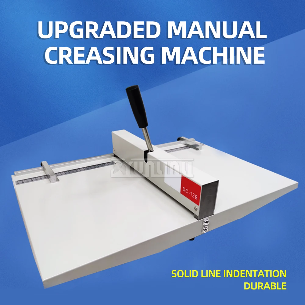 

Manual creasing machine A3 creasing machine A4 photo book photo album greeting card cover folding binding crimping machine