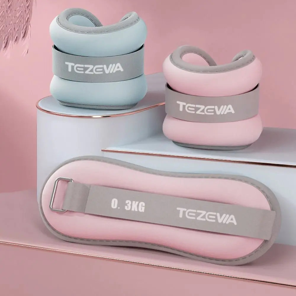 

Пара дышащих утяжеленных браслетов для запястий и лодыжек, регулируемых, универсальных, для йоги, влагостойких