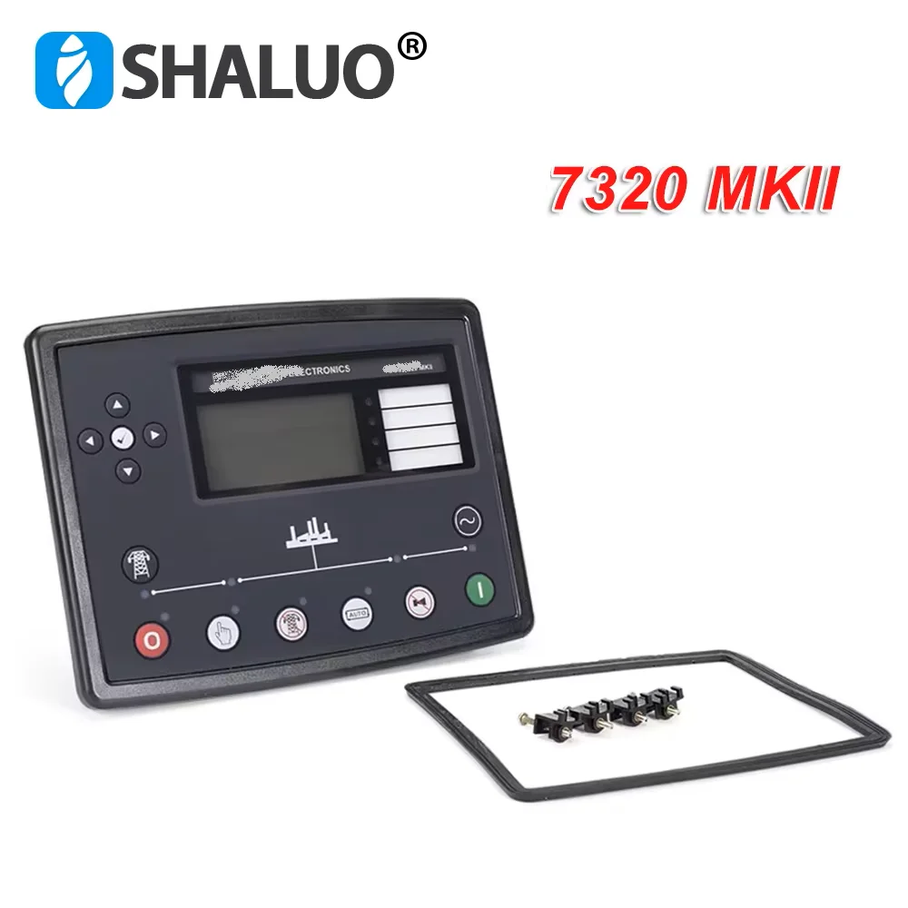 Original SLDS7320 MKII Diesel Generator Auto Start Mains (Utility) Failure Control Module LCD Display Controller Panel
