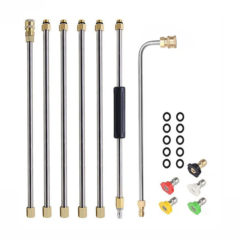 

Набор для мойки высокого давления, изогнутый стержень 90 градусов, 1/4 дюйма, PSI