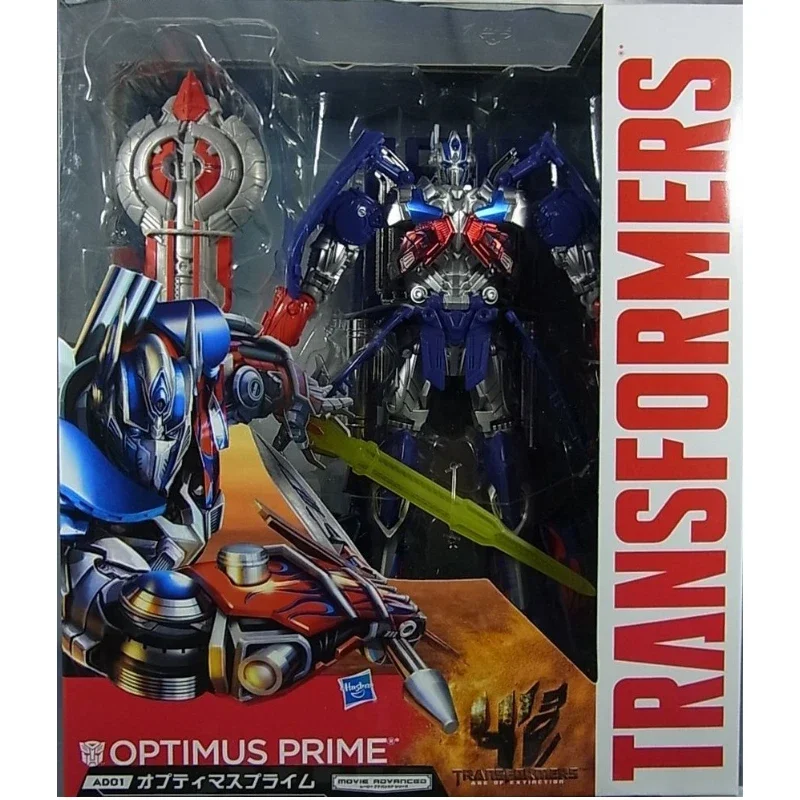 In Stock Takara Tomy Transformers Movie 4 AD Series AD-01 Optimus Prime Action Figures Robot Ending Figures Gifts Toys