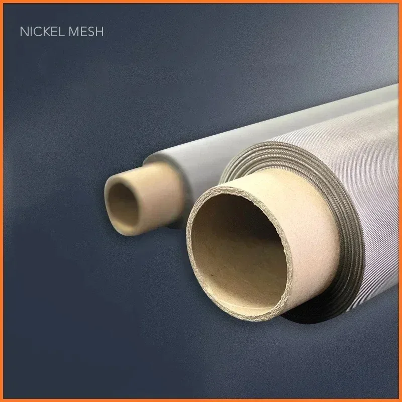 Customized Pure Nickel Mesh 99.5% Square With Custom Hole Size 1 Square Meter Hole 10-400 Mesh For Scientific Research