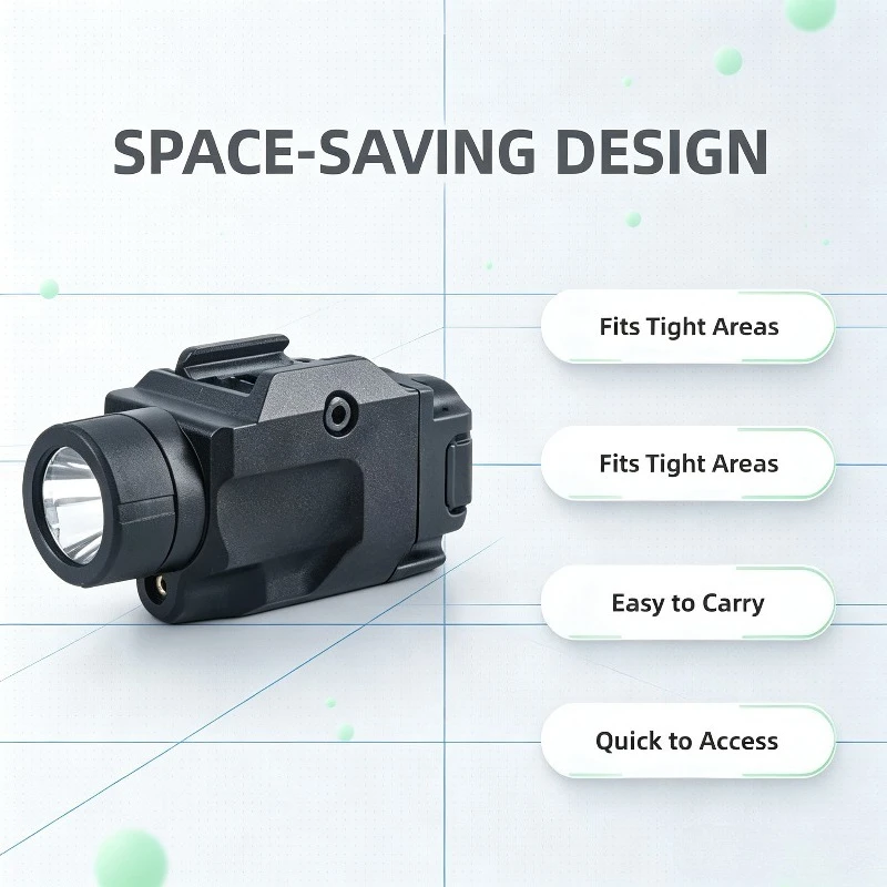 Soft Plain Solid Color Blink Lamp Compatible 20MM Standard Rail Tunable Bright Outdoor Daily Equipment