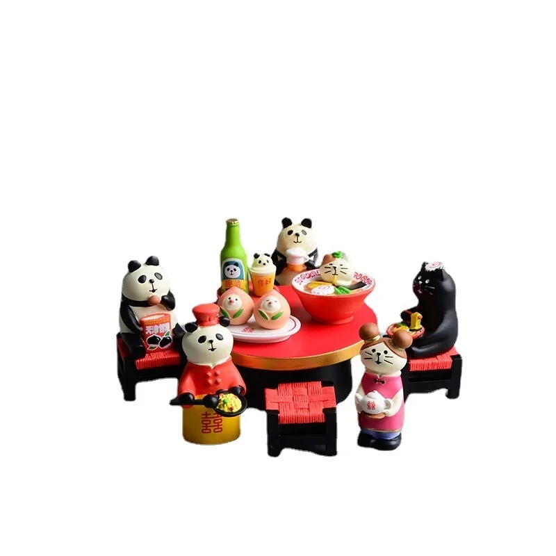 Figurines de Paysage de Krasnorestaurant d'Auckland, Petits Jouets Artisanaux Faits à la Main pour Enfants, Ornements de Jardin, Courses Intenses, Maison Miniature, Beurre