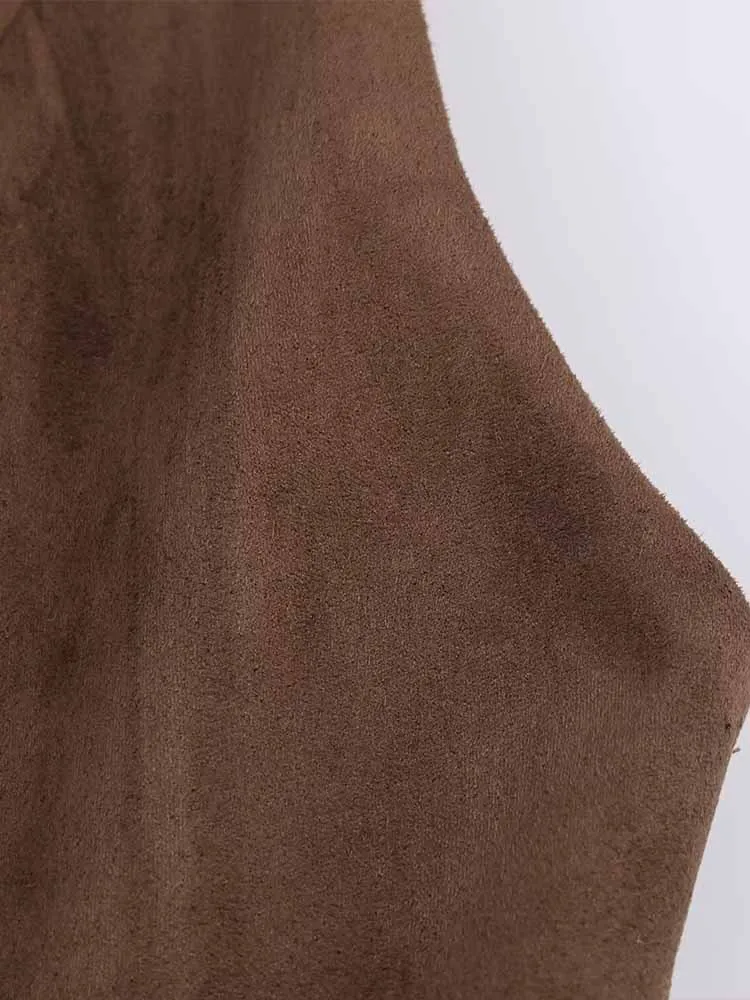 Estilo europeu e americano outono nova tendência da moda roupas femininas em camadas decorativas textura de veludo vestido curto