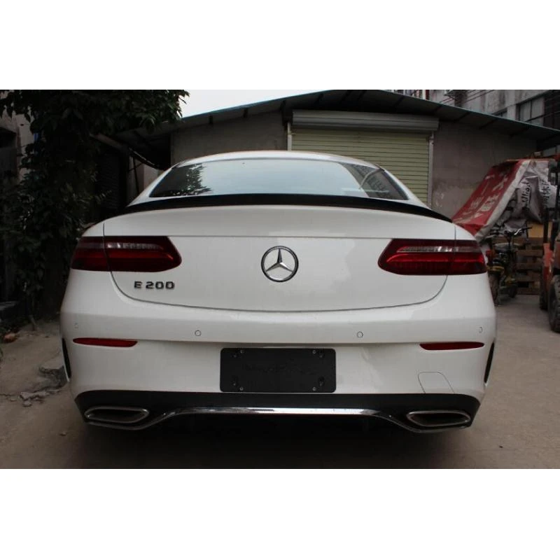 For Benz E-Class 2-door Coupe Spoiler Carbon Fiber Wing W238 E200 / E2004 MATIC / E300 Spoiler