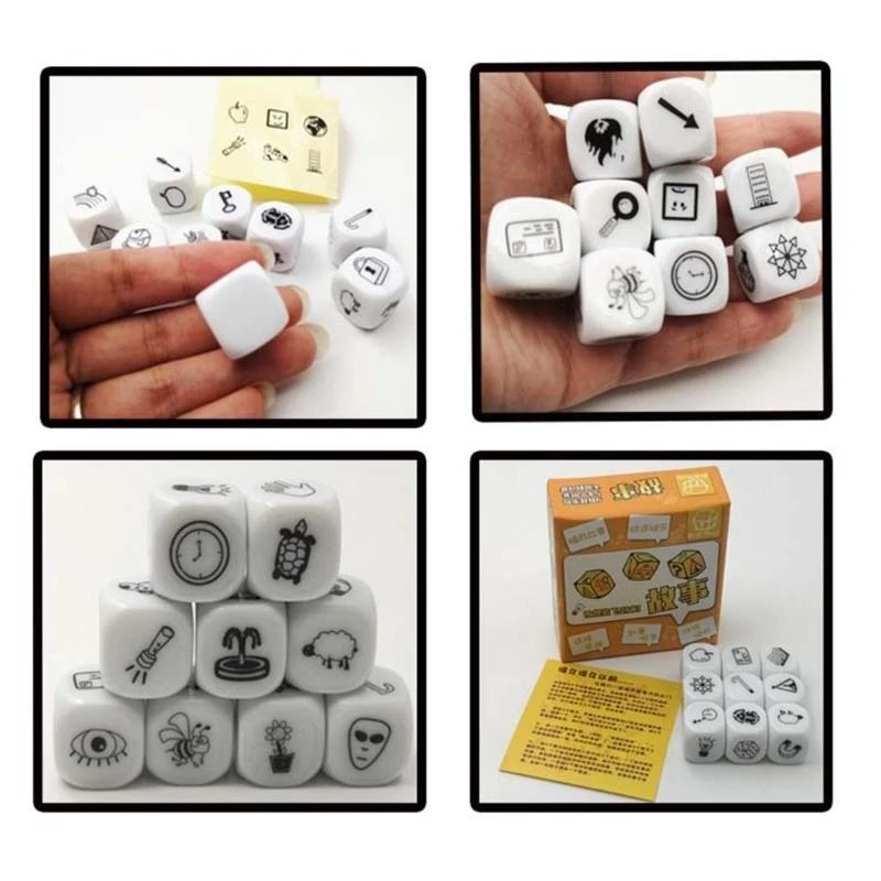 

Happy Story Cubes Toy Multifunctional Dics