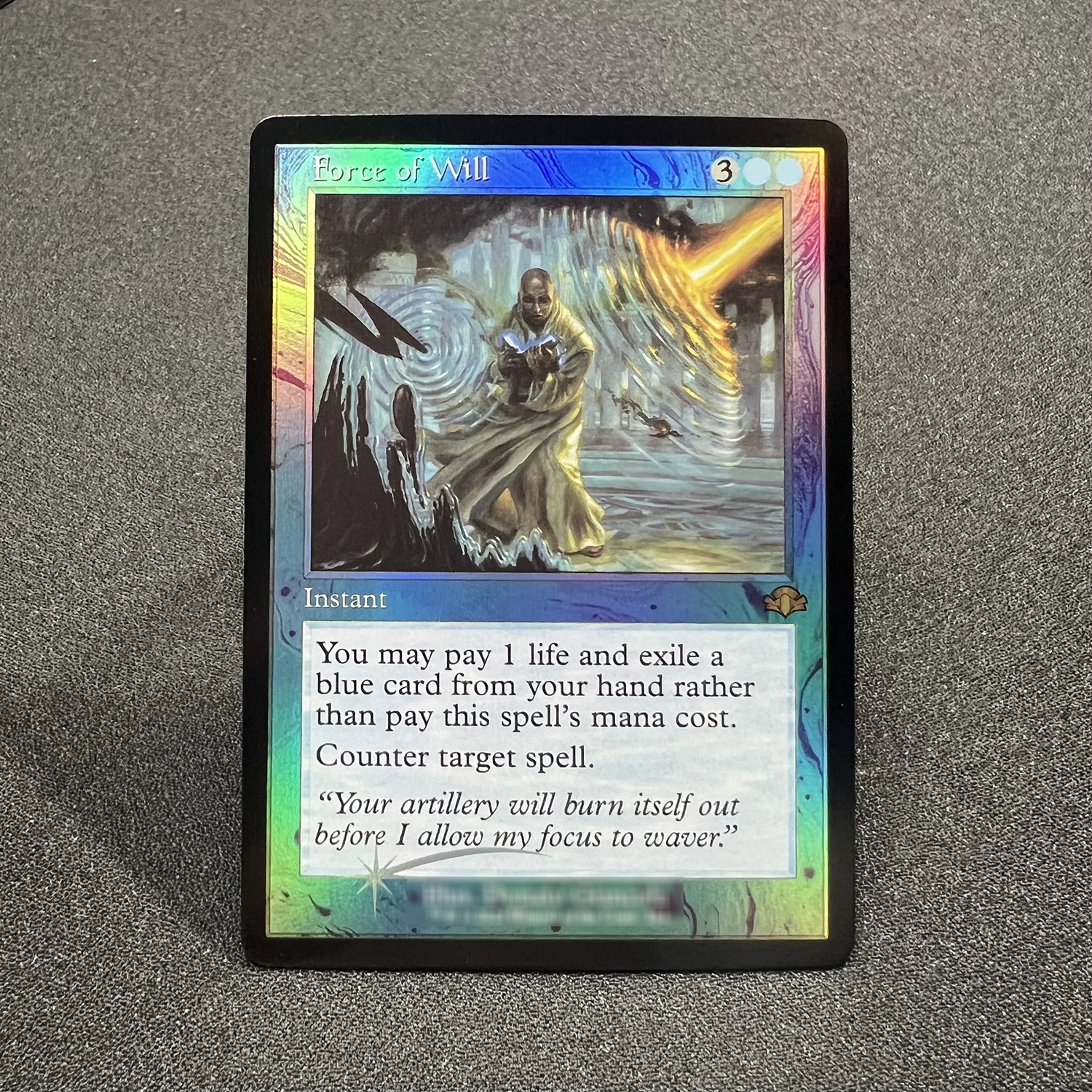 FOIL Wrath of the Skies Victimize SPG Force of Will DMR Mockingbird Shuko Dockside Extortionist Board Game Custom English Card