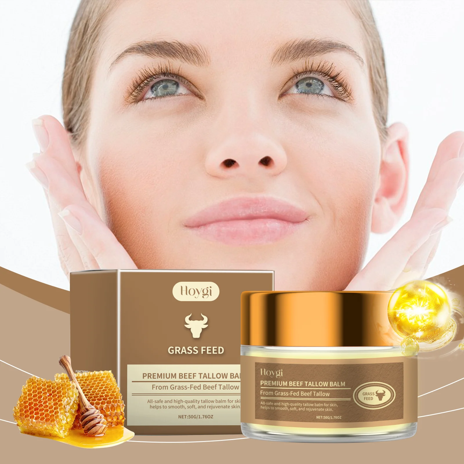 Creme hidratante e hidratante de manteiga, hidratante e hidratante para pele seca e áspera, creme facial suavizante e charmoso