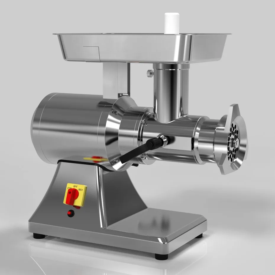 Italy Aluminium Electric Chicken Meat Mincer Butcher Meat Grinder Heavy Duty Meat Beef Cutting Mincer Machine