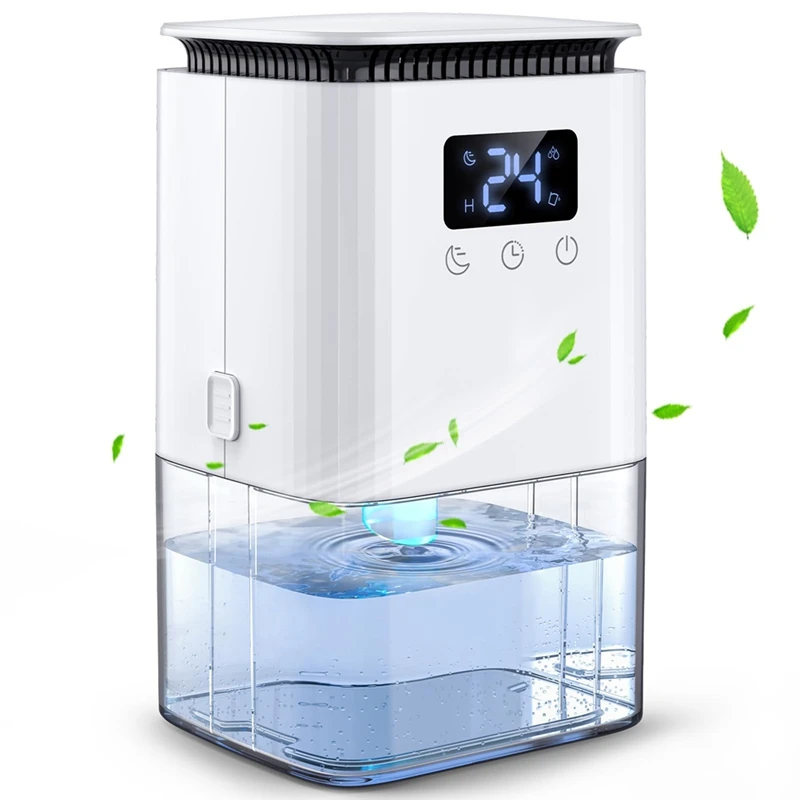 ABBN-Dehumidifier Electric Dehumidifier Cellar 1300 Ml Room Dehumidifier Small Dehumidifier For Home Bathroom Bedroom Eu Plug