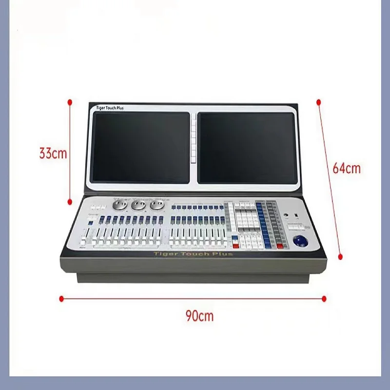 Tiger dual touch screen light console stage light dimmer