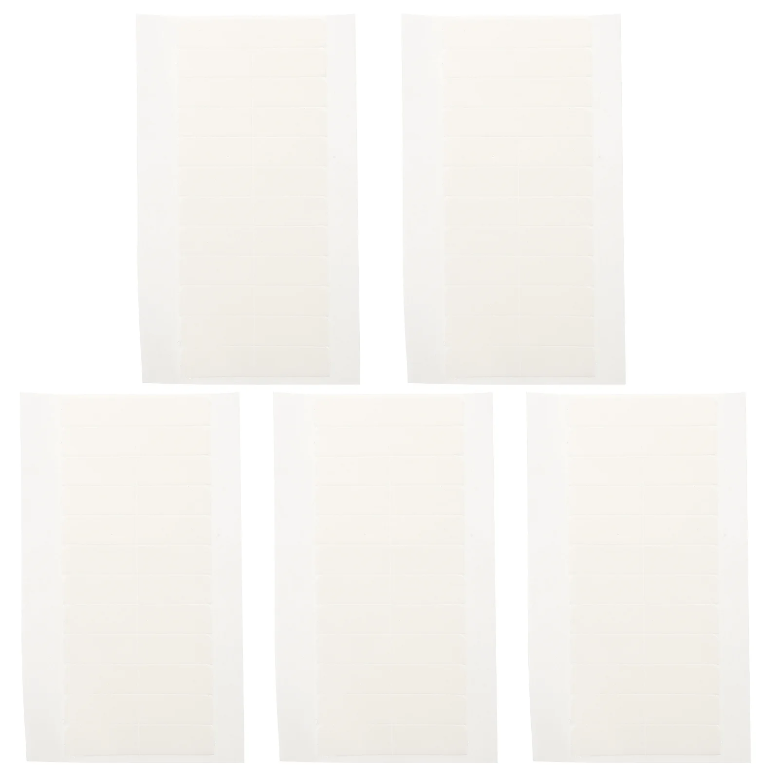 5 أوراق شريط لاصق لاصق مزدوج الجوانب لاستبدال نظام الشعر الأمامي من الدانتيل عقد قوي #3