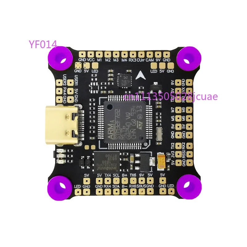 F722DJI Flight Controller, Dual BEC Barometer, Dual Gyroscope 3-6S Crossing Machine, Racing Speed