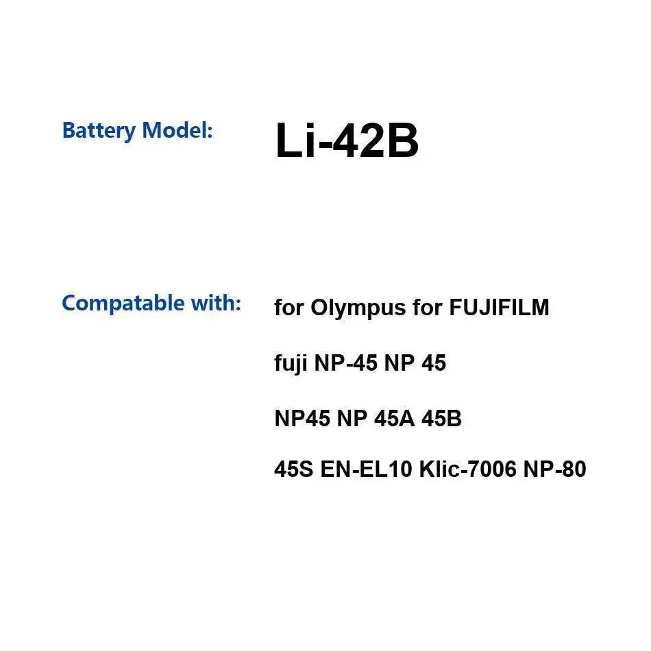 Camera Battery LI-4… - image