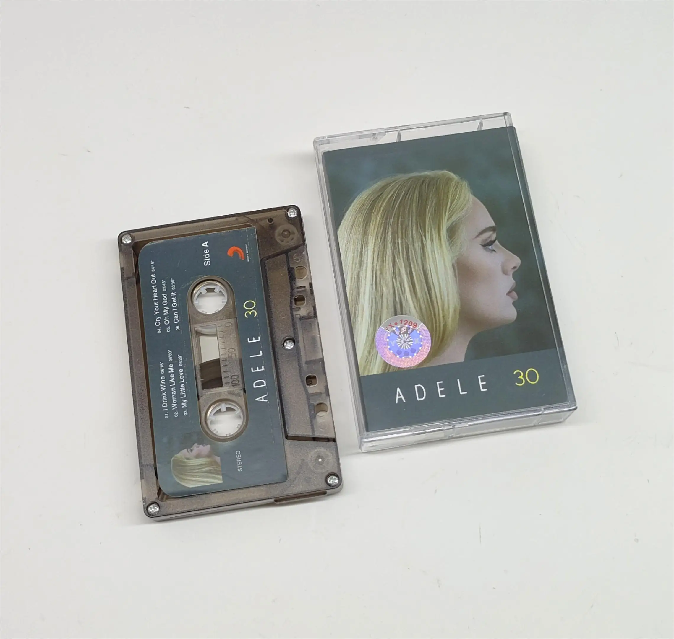 Classic Adele Adkins Music Tape 19 Album 4pcs Cassettes Cosplay Soundtracks Box Car Recorder Walkman Tape Gifts Party Music