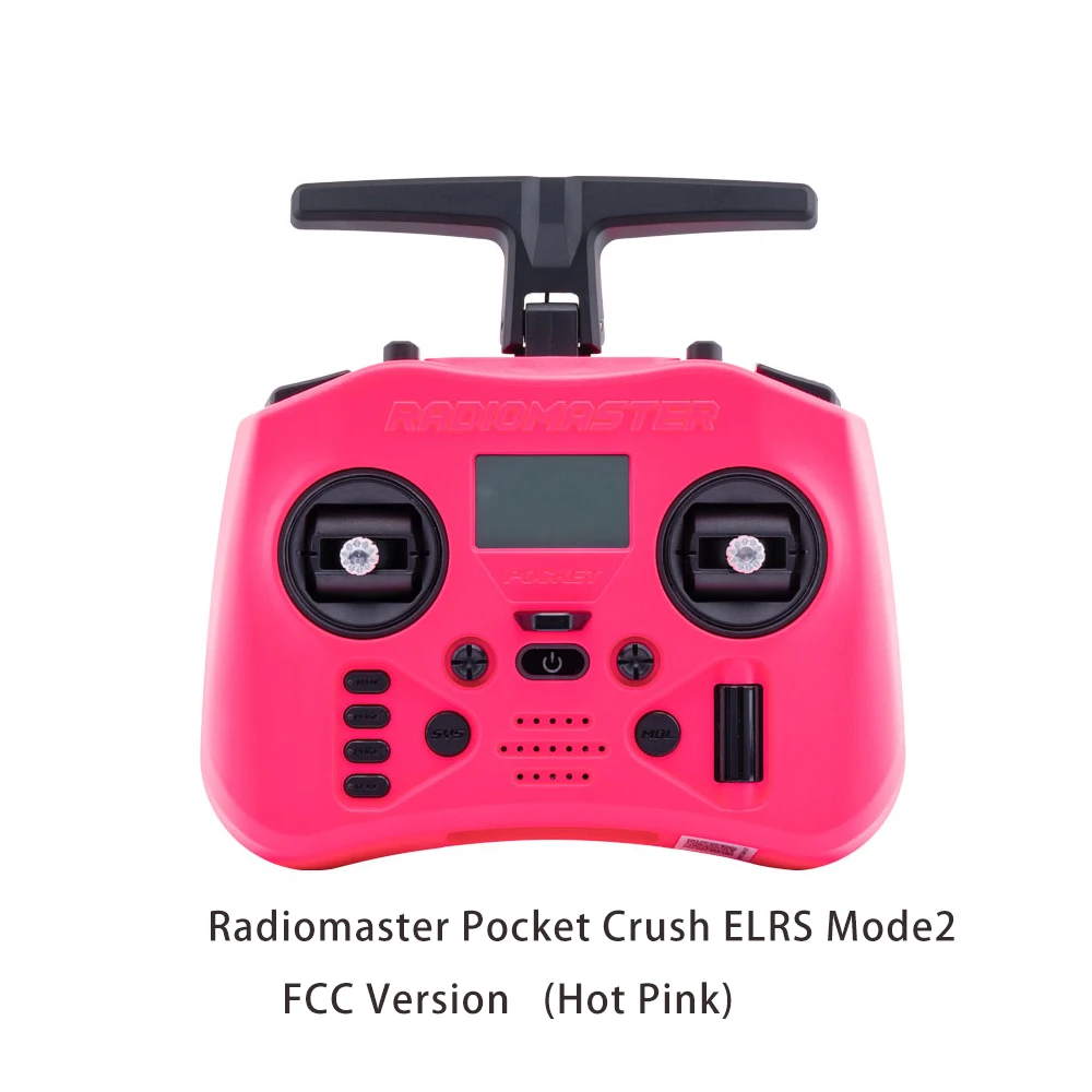 Radiomaster Pocket Crush 2,4 GHz ELRS Hall Gimbal-zender Afstandsbediening Draagbare lichtgewicht opvouwbare antenne