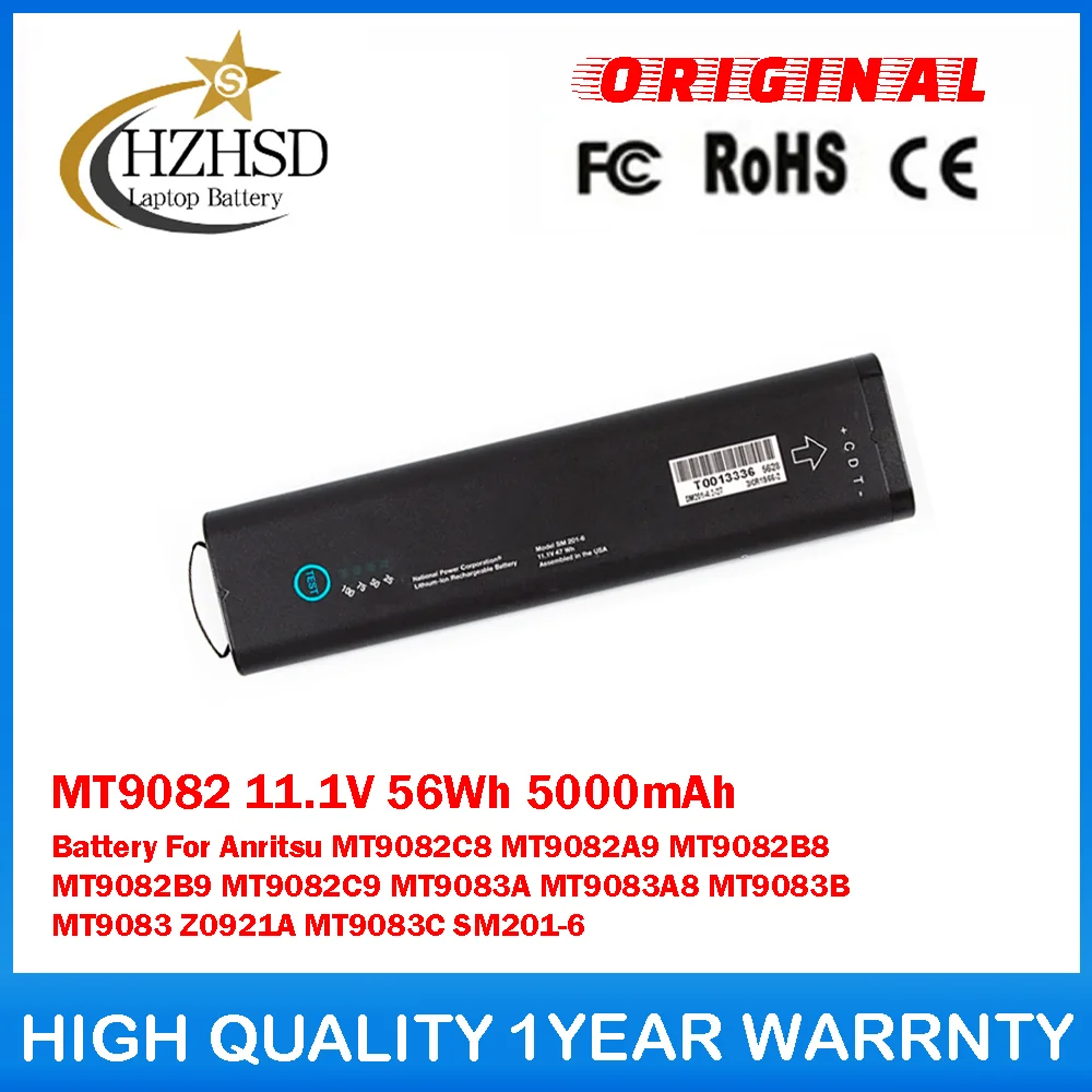 

MT9082 11.1V 56Wh 5000mAh Battery For Anritsu MT9082C8 MT9082A9 MT9082B8 MT9082B9 MT9082C9 MT9083A MT9083A8 MT9083B MT9083C