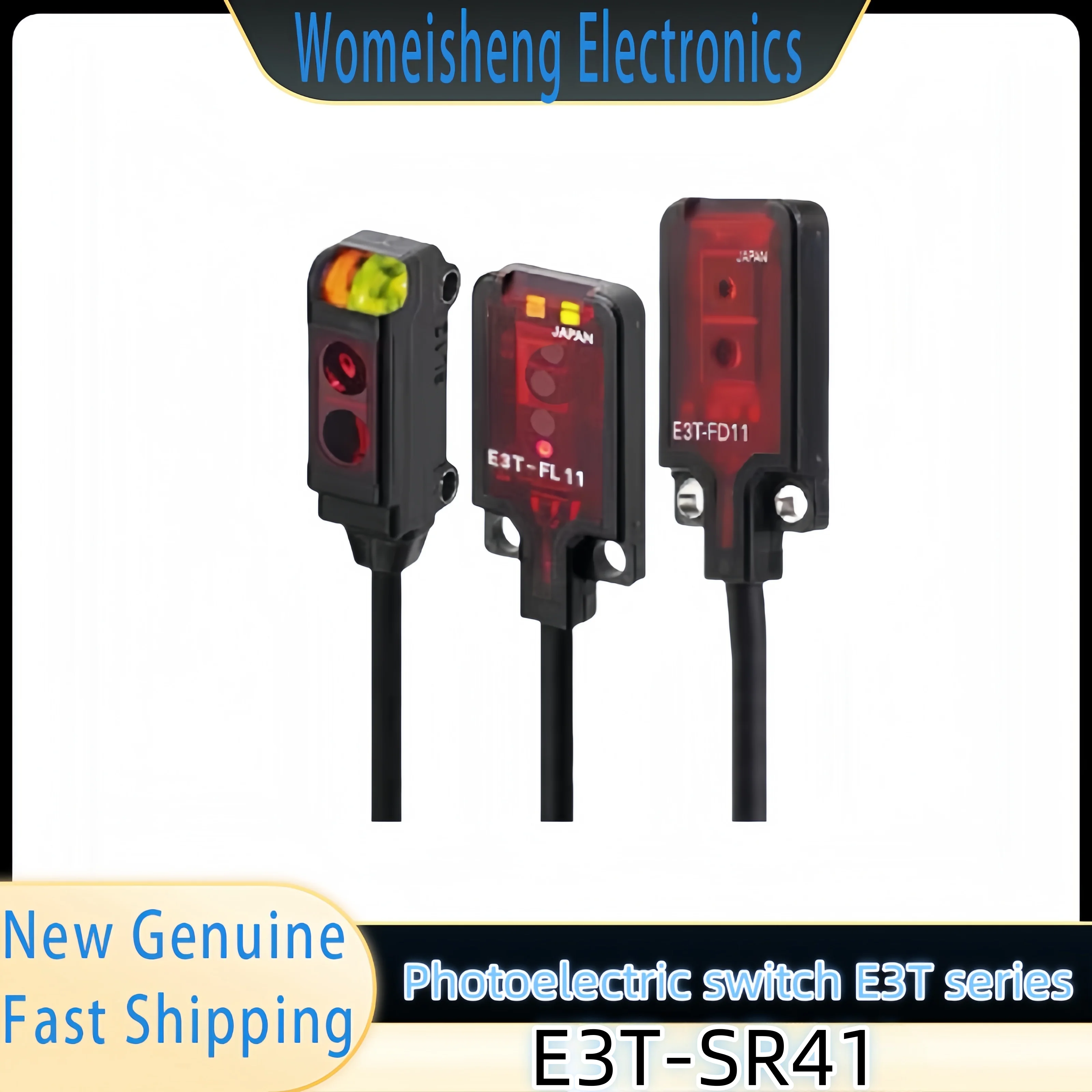 

Новый оригинальный фотоэлектрический переключатель E3T-SR41 1 шт.