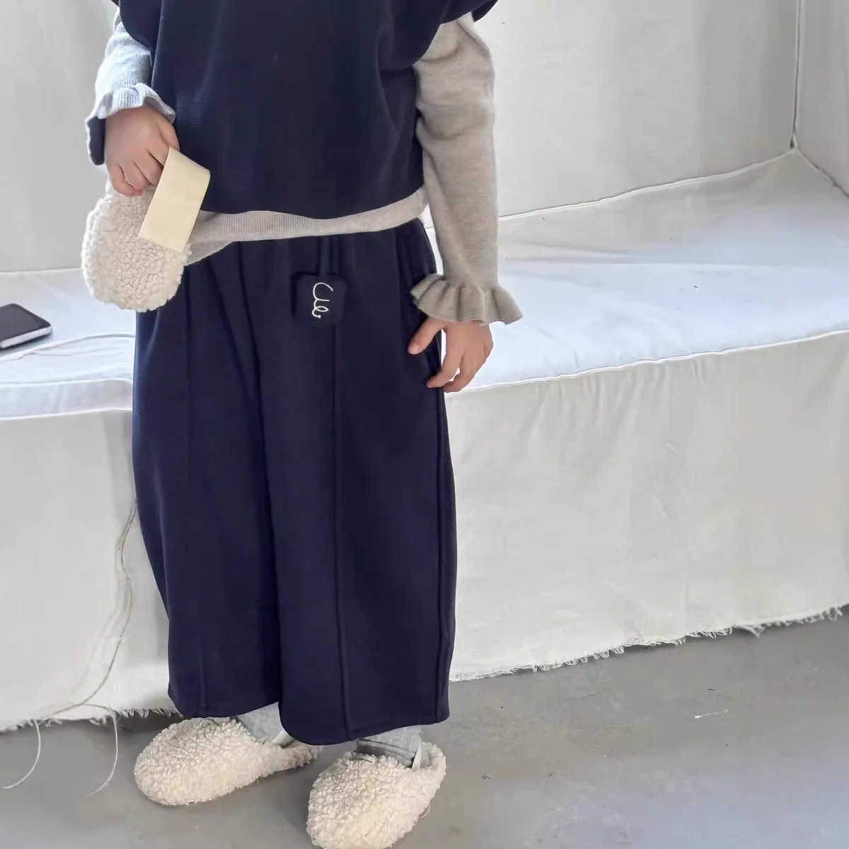

Casual Pants for Men and Women, Western Style, Children's Personality, Trendy Brand, Korean Edition, Spring and Autumn Clothing