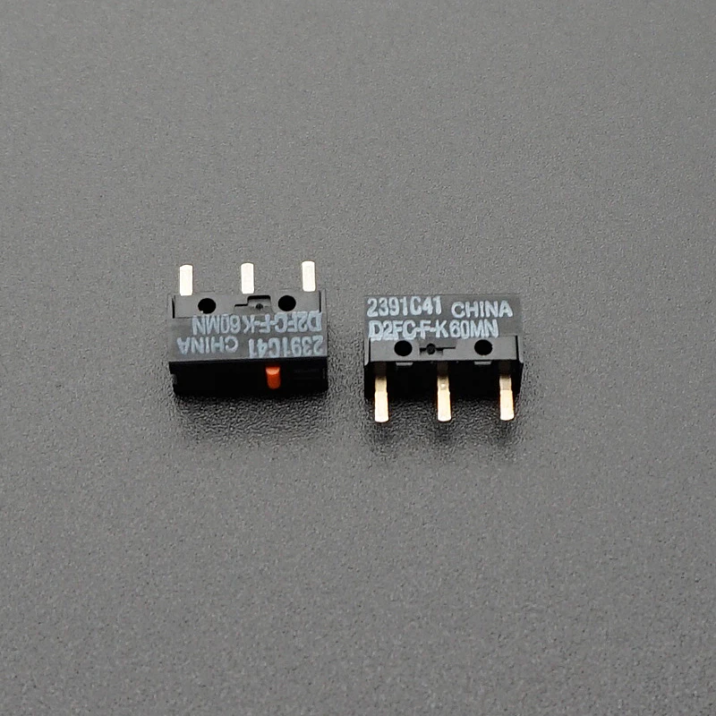 2pcs Mouse Micro switch Microswitch D2FC-F-K 60MN For OMRON Logitech G304 305 G403 G502 G603 G703 G900 G903 D2FC-F-7N 10M 20M