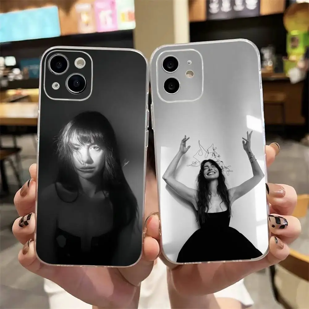 Actor A-Anne Jacqueline Hathaway Phone Case For iPhone17,16,15,14,13,12,11 Plus,Pro Max Soft Transparent Cover