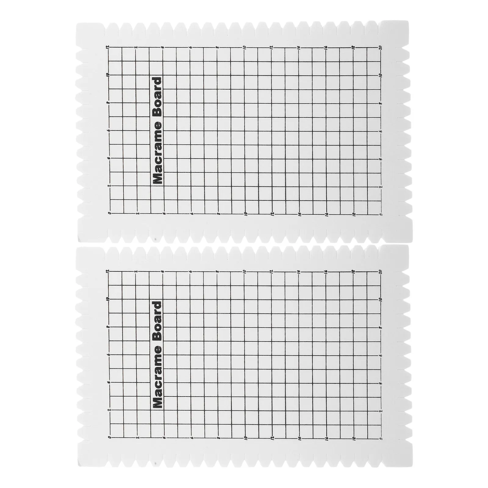 2Pcs Portable Foam Blocking Mat For Craft Bracelet Christmas Jewelry Making Macrame Board Bead Grid Knitting