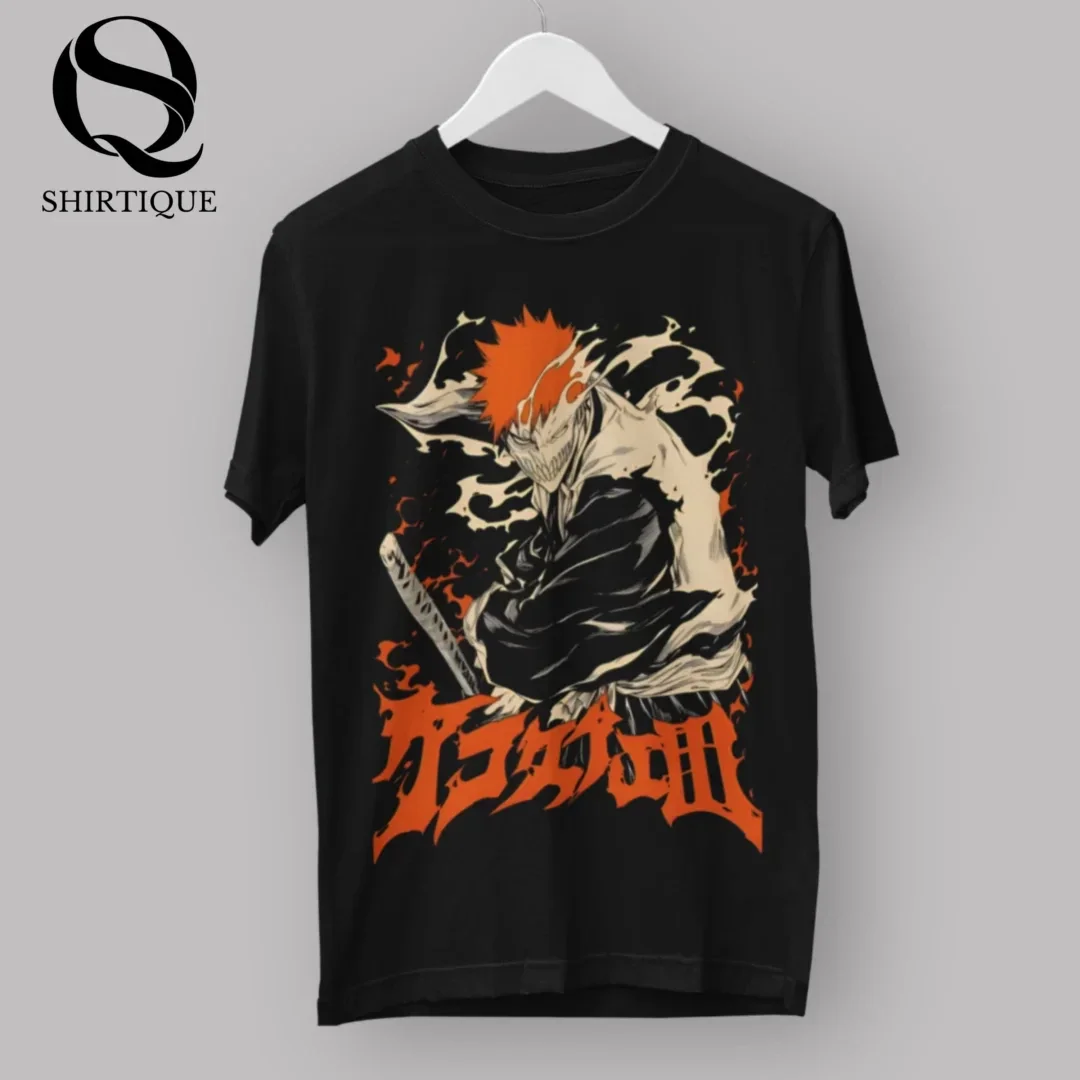 

Футболка Ichigo Kurosaki унисекс, 100% хлопок