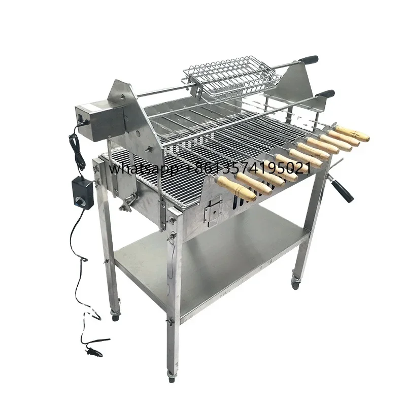 

TCamping Cyprus Charcoal BBQ Rotisserie Grill Easy Folding