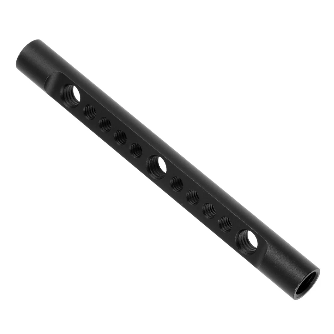 DSLR-Kamera Rig 15 mm Käsestangenhalterung 1/4 Zoll 3/8 Zoll Schraubenlöcher Schulterstangen System Schienenlicht Mikrofonhalter Magic Arm Ständerhalterung – Detail 5