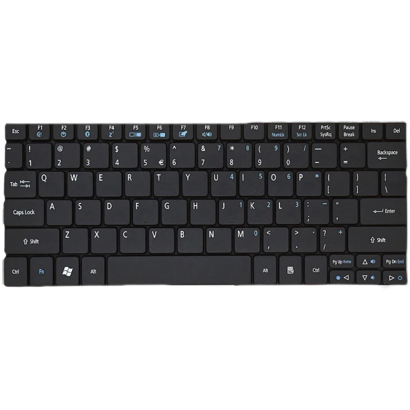 New Laptop Rreplacement Keyboard Compatible for ACER One 751 ZA3 ZA5 ZA8 752 753 722 721 1810T P1VE6 1551 1410 1830 MS2298