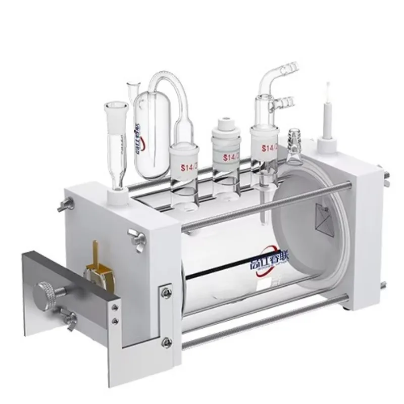 Single Double Layer Flat Plate Corrosion Test Electrochemical Cell for Lab Research Electrode Analysis
