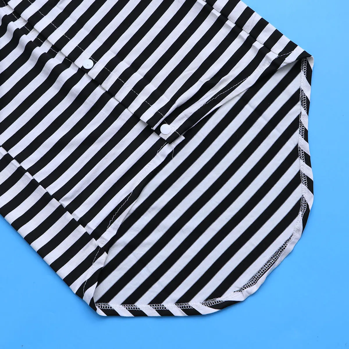 

Xl Large Dog Striped T Shirt Dog Shirts Oversized Breathable Cotton Vest Black and White for Medium to Large Breeds Insect