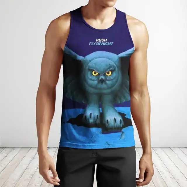 شعبية راش روك ثلاثية الأبعاد طباعة تانك القمم موضة الرجال النساء سترة رياضية أجهزة لياقة خارجية قمة المتضخم ملابس للرجال قمصان بلا أكمام