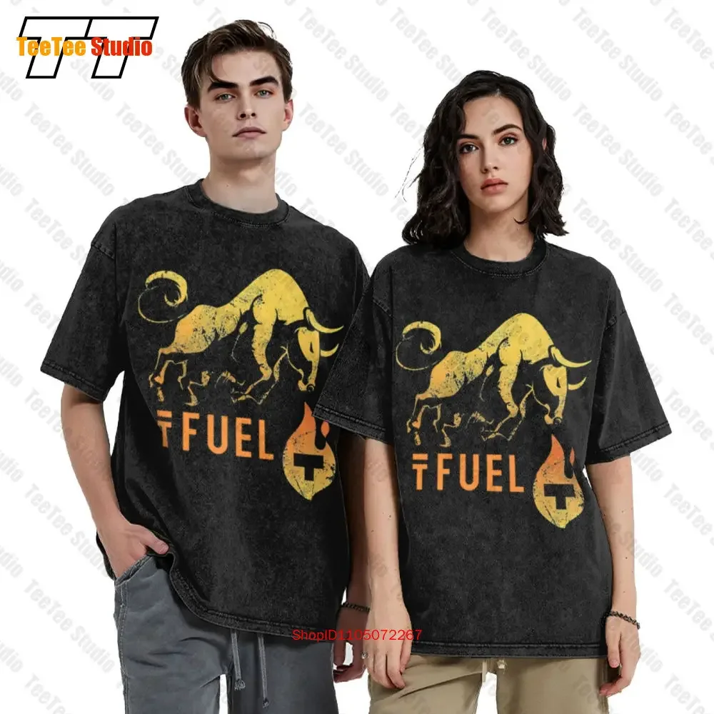Tfuel Heating Up The Bullrun! Theta Fuel Crypto Blockchain  Oversized Unisex T-Shirt Y0X6