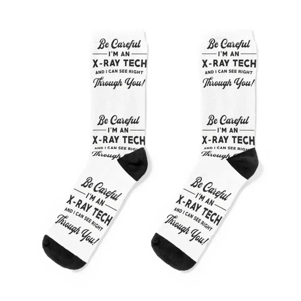 

Radiology Tech Radiologist I'm An X-Ray Tech Xray Socks funny sock cartoon new in's soccer anti-slip Men Socks Women's