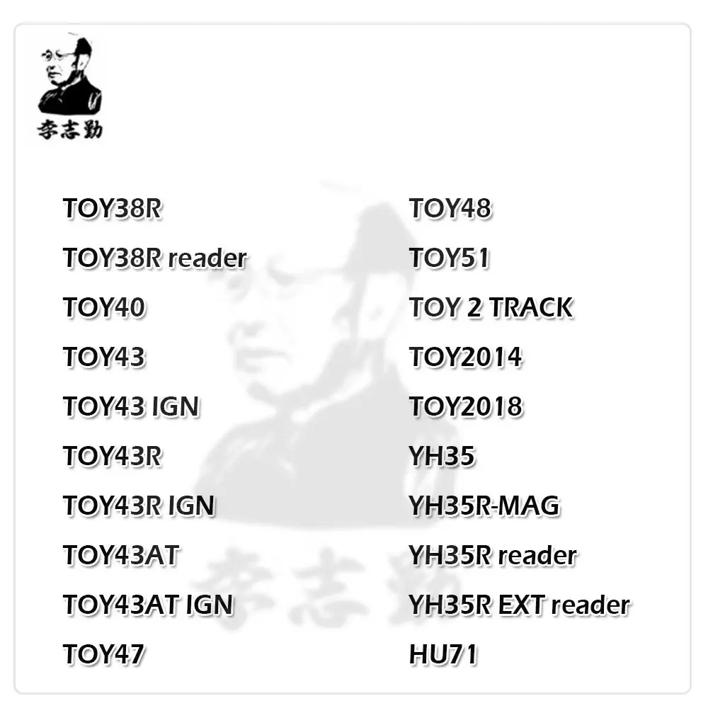 Lishi 2 in 1 GPX for Wuling HD74 HD75 GM25R NH2/B5 for KAWASAKI LDV2021 YA4 YA4R ,NEW SM3 SM5 ,NEW SW5.7(2),KPT-1 SIP16 HU36 S09 view 4