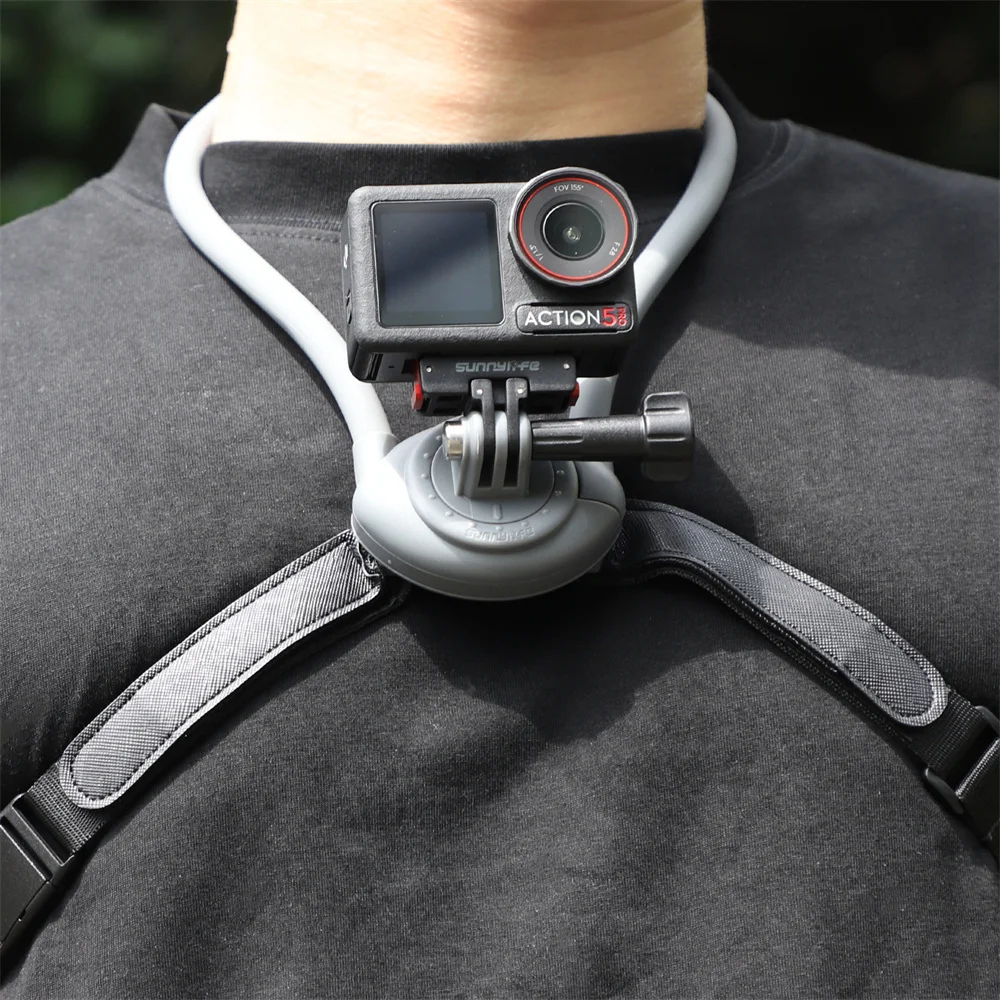 حزام فحص كاميرا حركة Osmo ، تحرير سريع ، حامل تثبيت الرقبة ، حزام قابل للتعديل ، حبل ، رياضة ، 5 برو