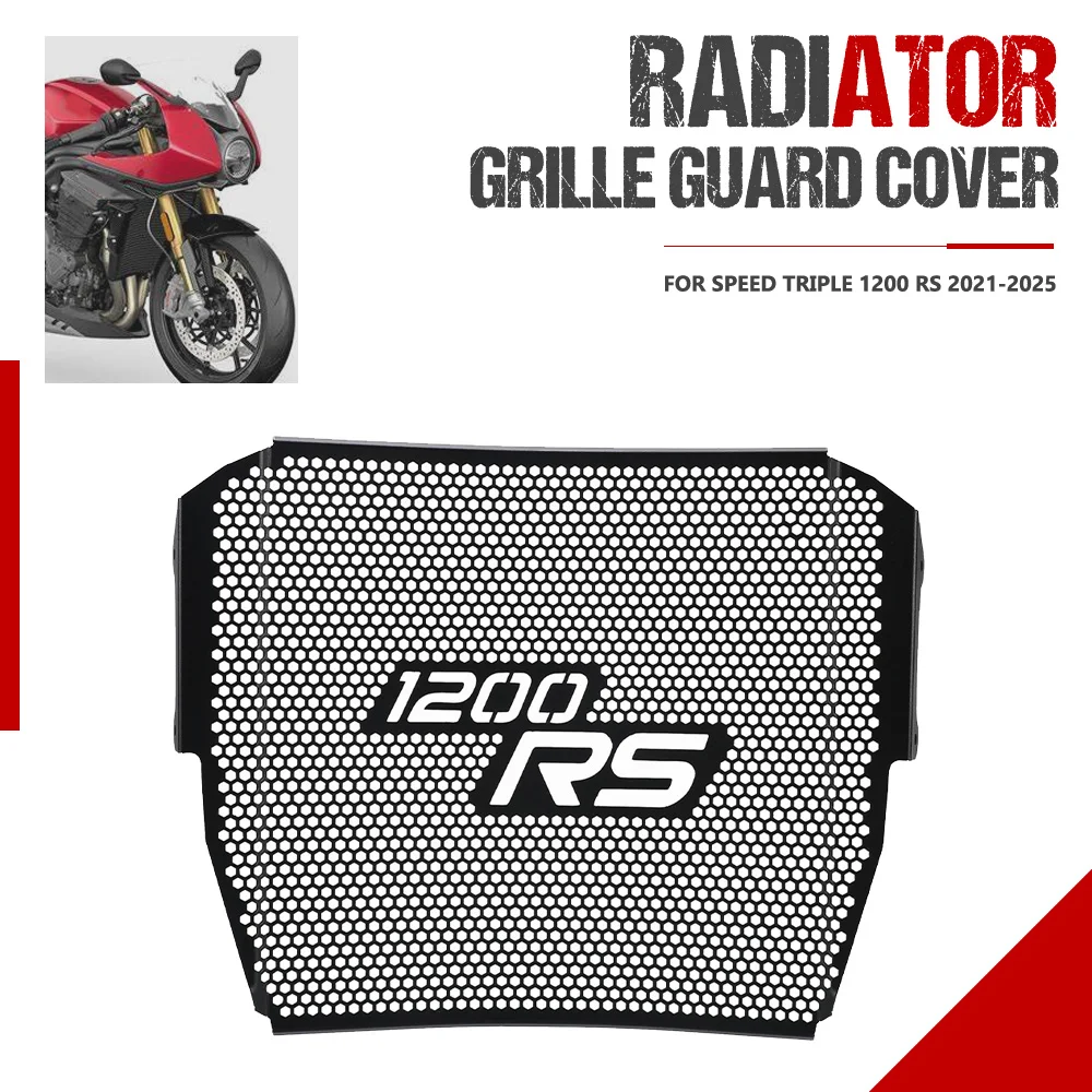 

For Speed Triple 1200 RS 2021-2022-2023-2024-2025 Radiator Grille Guard Engine Cover Skid Plate Cover Set Motorcycle Accessories