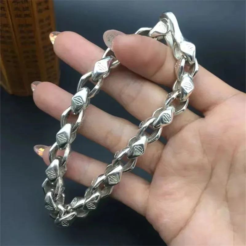 Old Tibetan Silver Carefully Designed Luxury String Bracelet for Men and Women Couple Personalized Gift