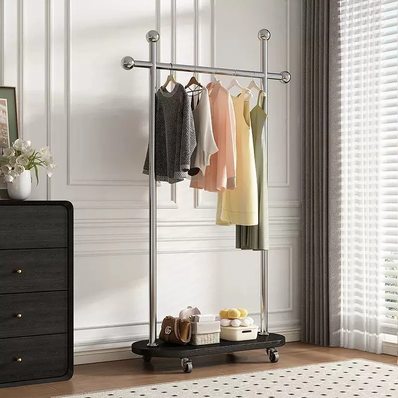 Hanging Storage Clothing Rack Vintage Heavy Metal Hallway Shoe Coat Rack Designer Carts Perchero De Ropa Hotel Furniture