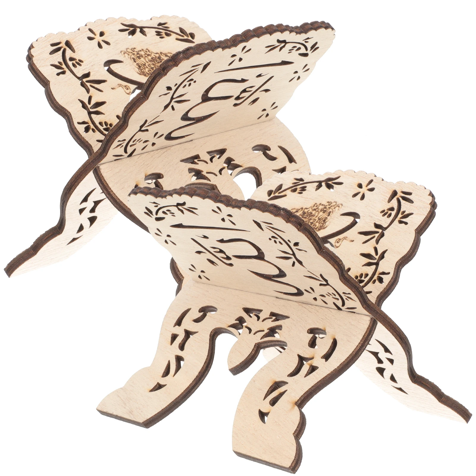 2 قطعة حامل كتب خشبي حامل رف شاشة رف الكتب الزخرفية قسط أطفال الطلاب الرسامين تصميم أنيق سلس