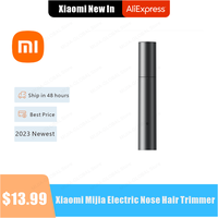 2023 NEW XIAOMI Mijia Electric Nose Hair Trimmer Portable Nose Ears Hair Eyebrow Trimmer for Men Rechargeable Painless Clipper