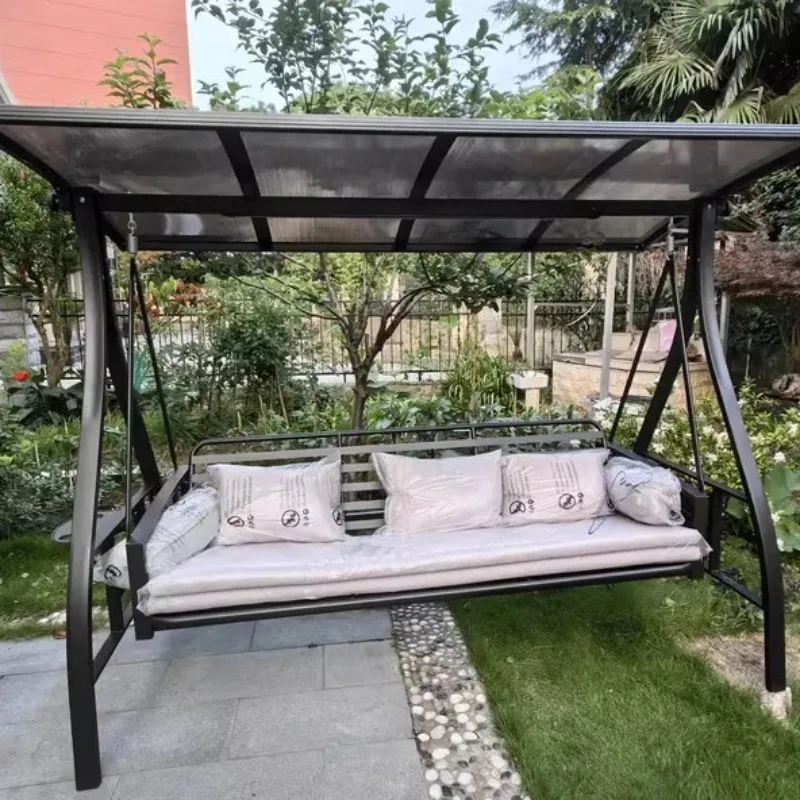 MORE DESIGN Wholesale Outdoor Best Price Furniture Garden Hammock Rocking With Stand Hanging Patio Swing Chair