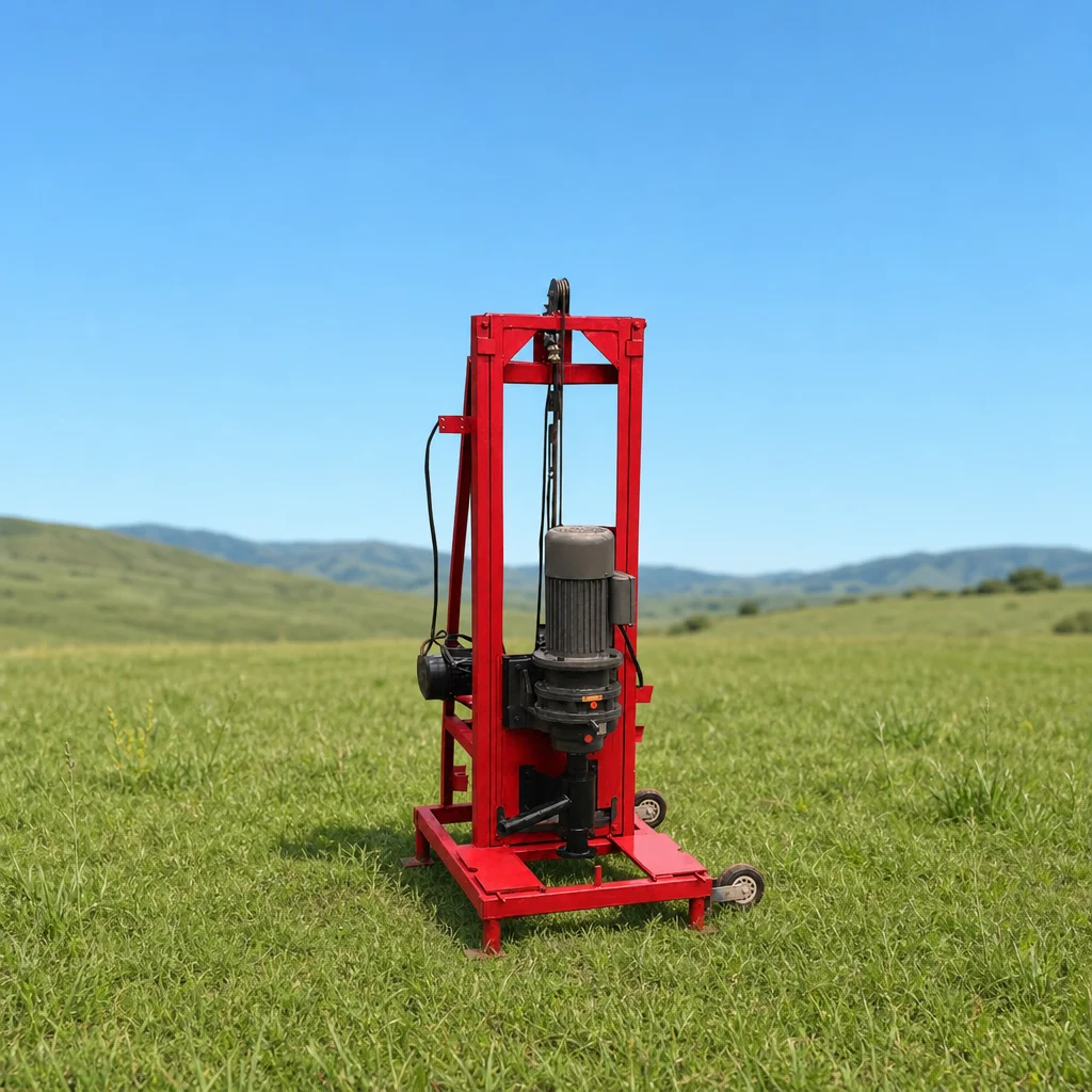 Customized Hydraulic Driven Compact Type Water Well Drilling Equipment 100m Drilling Depth Quick Setup Drilling Machine
